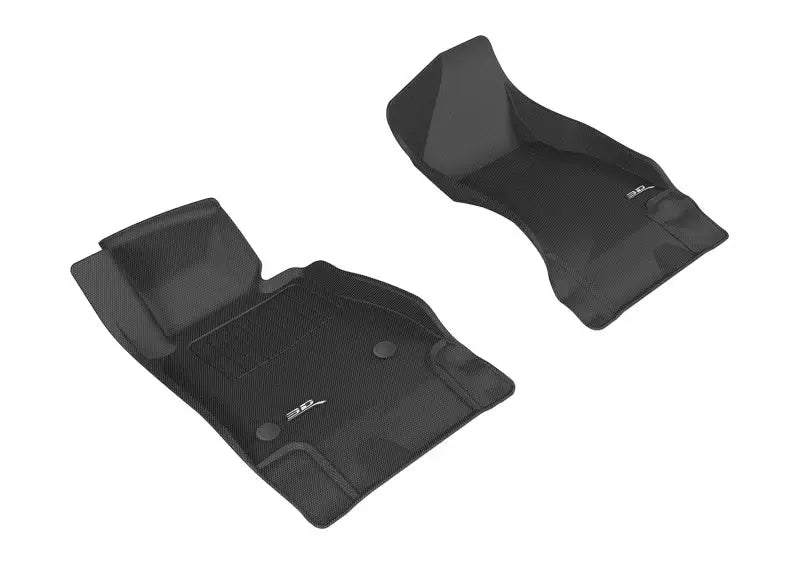 Black car floor mats for Chevrolet Camaro Kagu 1st row, fits Camaro Kagu models