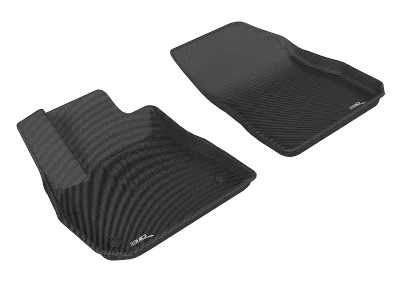 Black Chevrolet Malibu Kagu 1st row floormat for 2016-2020 Chevy Malibu SUV