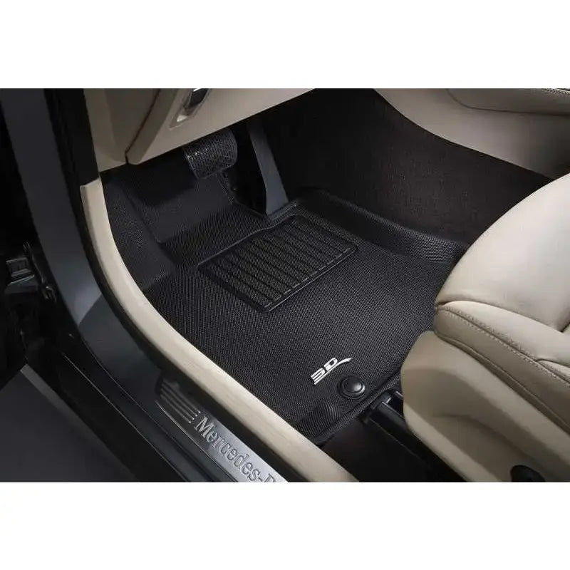 3D MAXpider 2016-2020 Tesla Model X Kagu 1st Row Floormat - Black 