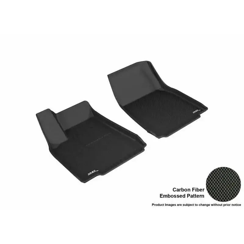 3D MAXpider 3D MAXpider 2016-2020 Tesla Model X Kagu 1st Row Floormat - Black