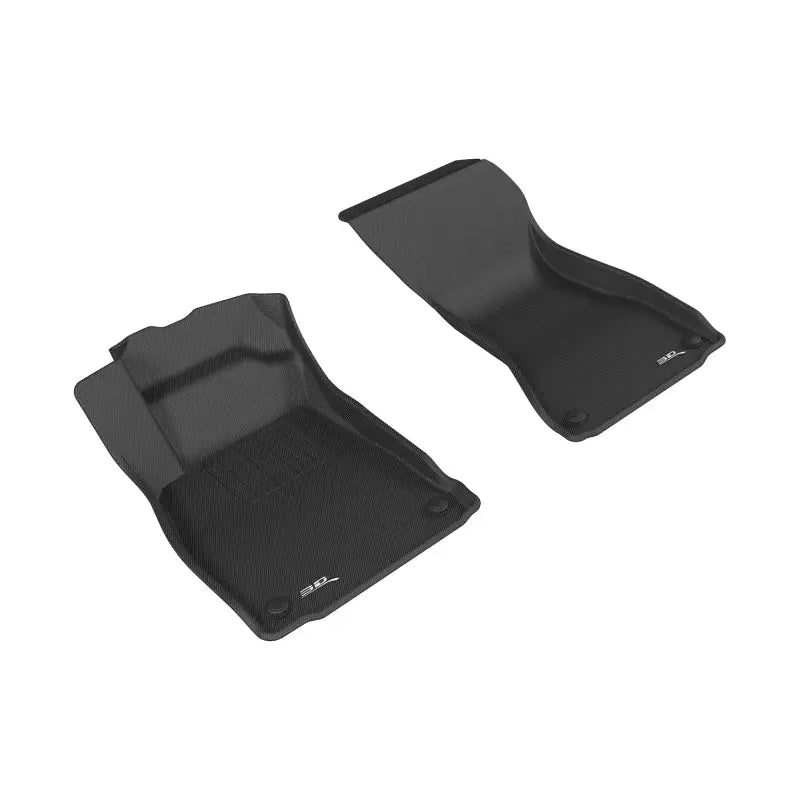 3D MAXpider L1AD04211509 3D MAXpider 2017-2019 Audi A4/S4/A5/S5 Kagu 1st Row Floormat - Black - L1AD04211509