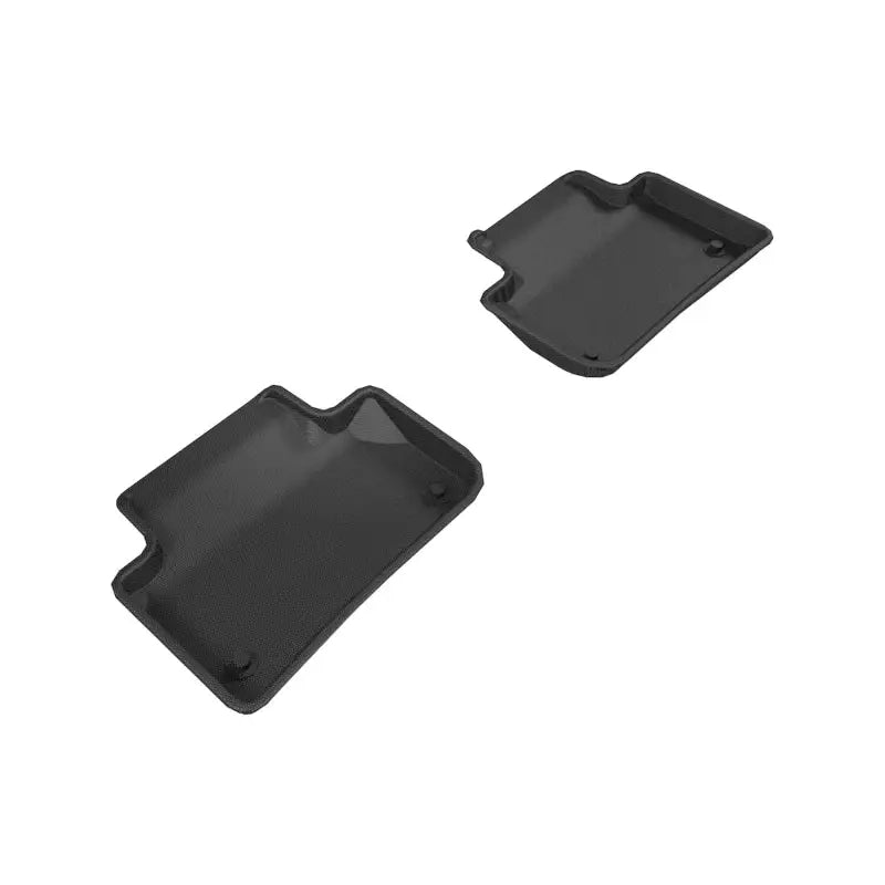 3D MAXpider L1AD04721509 3D MAXpider 2018-2020 Audi Q5 Kagu 2nd Row Floormats - Black - L1AD04721509