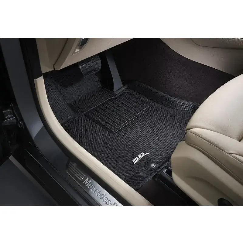 Black 3D MAXpider Tesla Model Y floor mats perfect for truck parts & accessories
