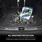 3D MAXpider 22-23 Rivian R1T Front Cargo Liner Kagu Black - M1RI0001309