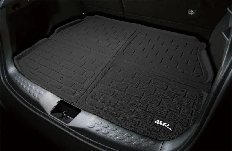 3D MAXpider 22-23 Tesla Model X 5-Seats Kagu Cargo Liner - Black - Floor Mats