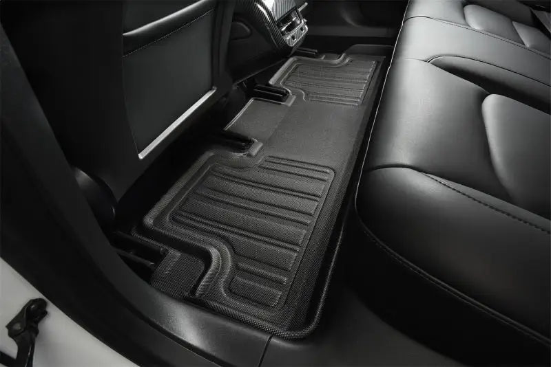 Black car floor mat set for Tesla Model X 17-21 by 3D Maxpider