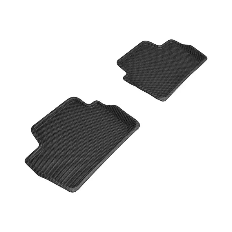 3D MAXpider Black KAGU 2nd Row Floor Mats for 22-23 BMW 2 Series Coupe - Truck & Automotive