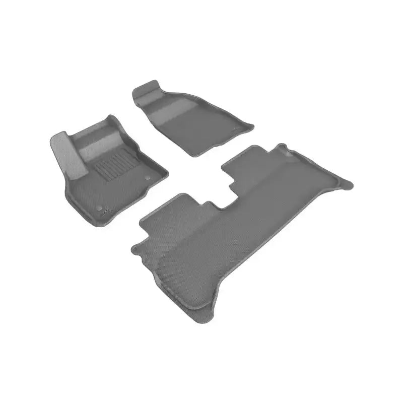 3D MAXpider Chevrolet Bolt EUV 2022-2022 Kagu Gray Row 1 & 2