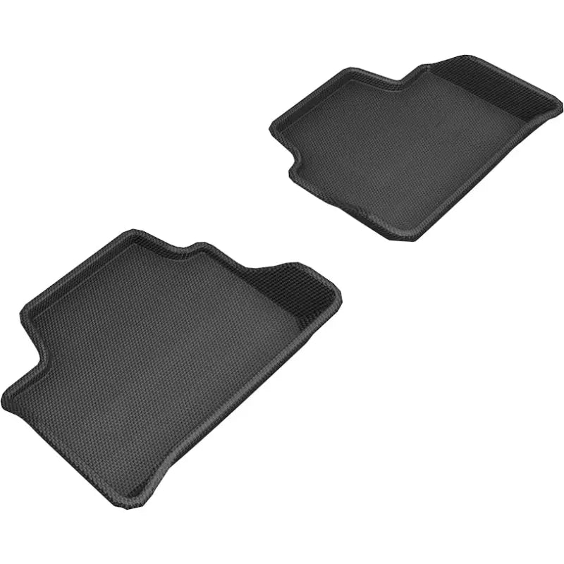 3D MAXpider L1BM10321509 3D MAXpider Kagu 2nd Row Black Floor Mats for 2019-2020 BMW 3 Series (G20)