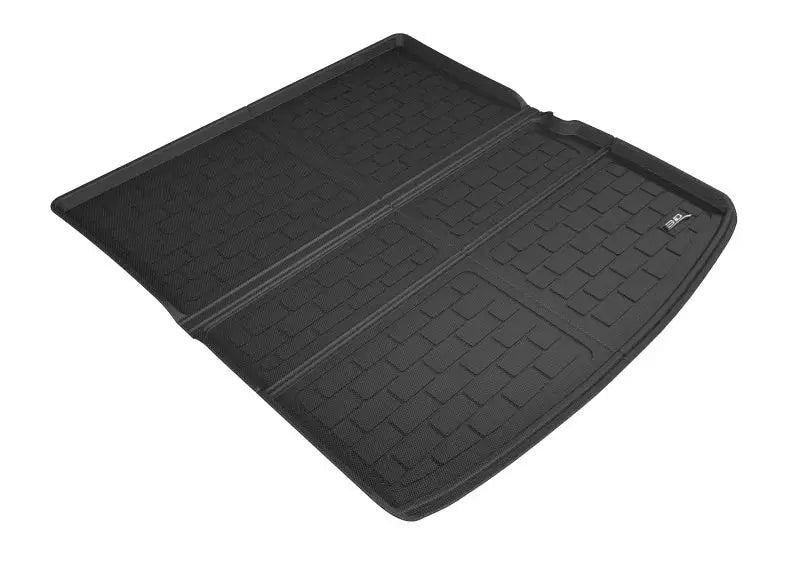 Black textured Kagu cargo liner for GMC Acadia 2017-2021 back seat cargo area