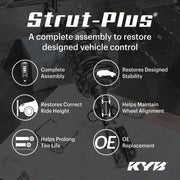 KYB SR4036 KYB Shocks & Struts Strut Plus Rear Left TOYOTA Camry 1997-01