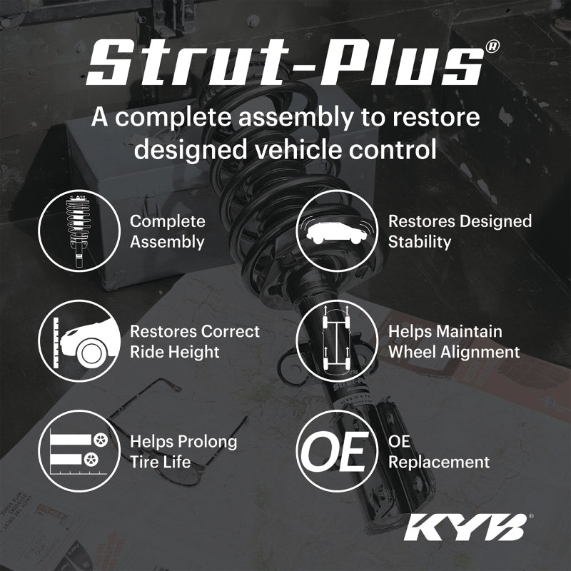 KYB SR4688 KYB Shocks & Struts Strut Plus Front Left 12-16 Subaru Impreza (Exc. WRX) - SR4688