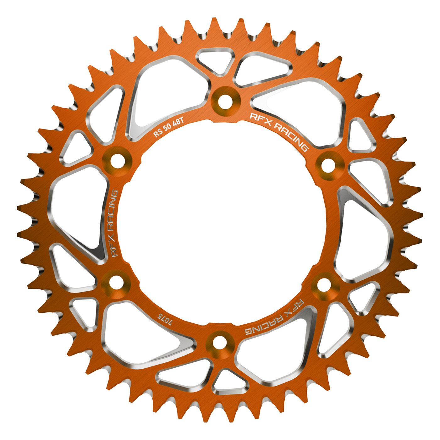 RFX Aluminum Rear Sprocket FXRS 51-50 99OR - Orange 50T Husq GAS