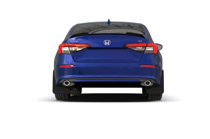 Rally Armor MF90-UR-BLK/RD MF90-UR-BLK/RD Rally Armor 2022 Honda Civic (Incl. Si/Sport/Touring) UR Black Mud Flap w/ Red Logo