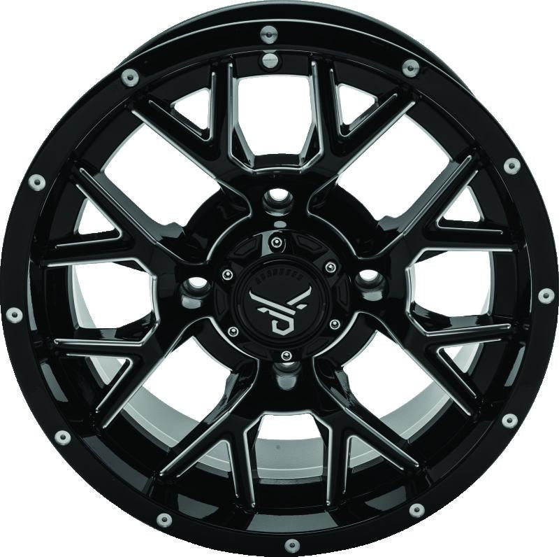 QuadBoss 608573 QuadBoss Barbwire 14X7 - 5+2 - 4/110 - Milled - 608573