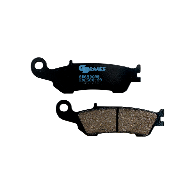 Gbrakes Brake Pads Semi Metallic GB0580-69