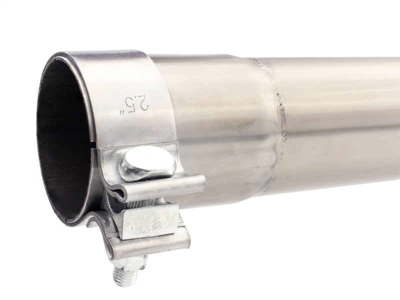 aFe 49-48057 aFe MACHForce XP 2-1/2in SS-409 Cat-Back Exhausts w/ 18in Muffler 07-17 Jeep Wrangler V6-3.6L