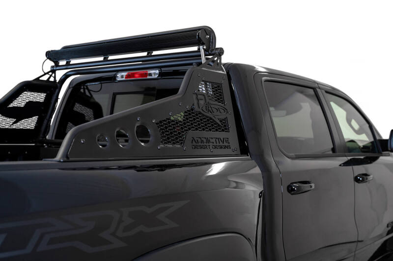 Addictive Desert Designs C620011100103 Addictive Desert Designs 21-22 RAM 1500 TRX Race Series Chase Rack w/ 2017 Grill Pattern