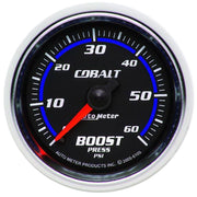 AutoMeter 6105 Autometer Cobalt 52mm 0-60psi Mechanical Boost Gauge