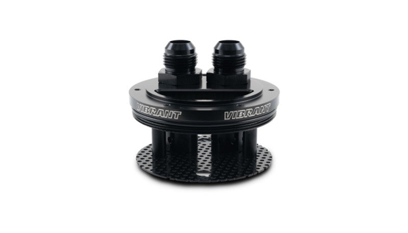 Vibrant 12786 Vibrant 2-Port Catch Can Lid Assembly