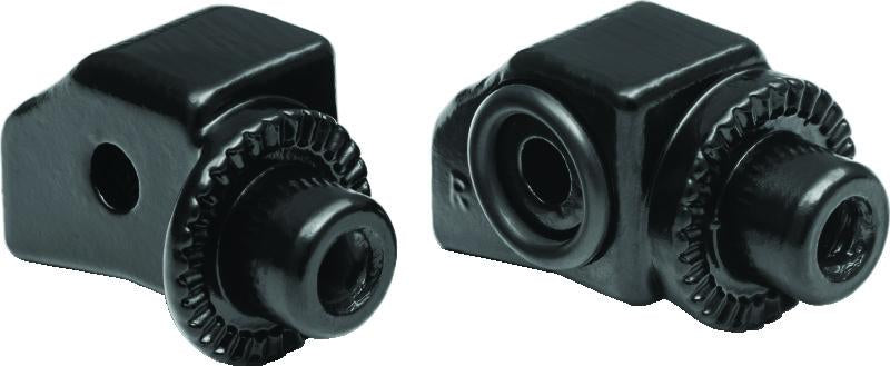 Kuryakyn 8938 Kuryakyn Footpeg Adpt Rear S Bk Af Twin - 8938