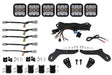 Diode Dynamics 17-20 Ford Raptor SS5 Grille CrossLink Lightbar Kit - Pro White Combo - DD7337