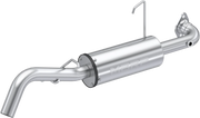 MBRP Sport Muffler Exhaust AT-9535PT - Chrome Single Slip-ON System Performance