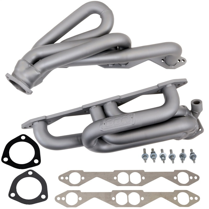 BBK 4007 BBK 96-98 GM Truck SUV 5.0 5.7 Shorty Tuned Length Exhaust Headers - 1-5/8 Chrome