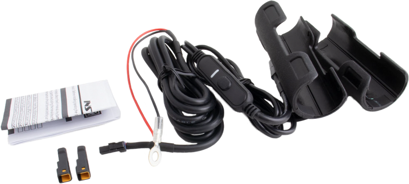 X Claws Heated Grips Clip On Sleeve 12v Black