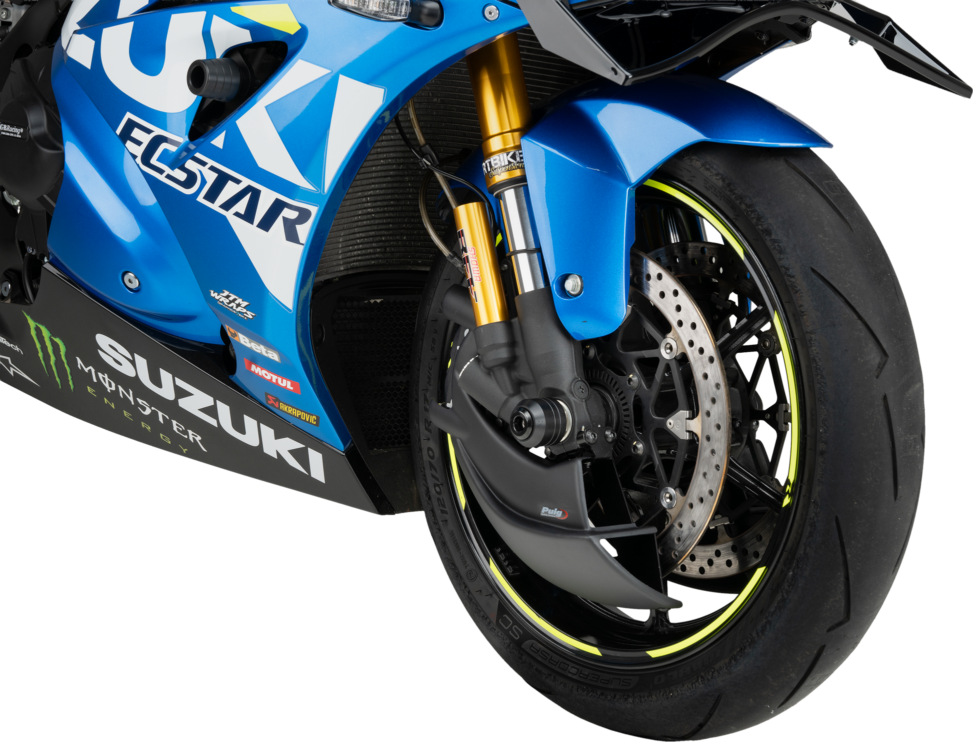 Puig Brake Cooler 22405J - Matte Black
