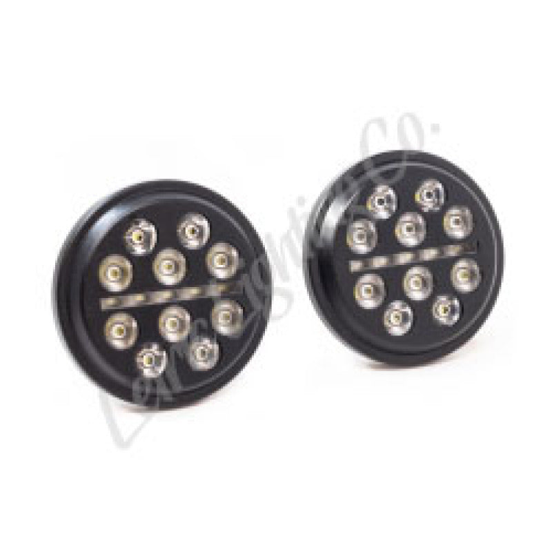 Letric Lighting LLC-ILPL-BS Letric Lighting 4.5in Black Buck-Shot Indian