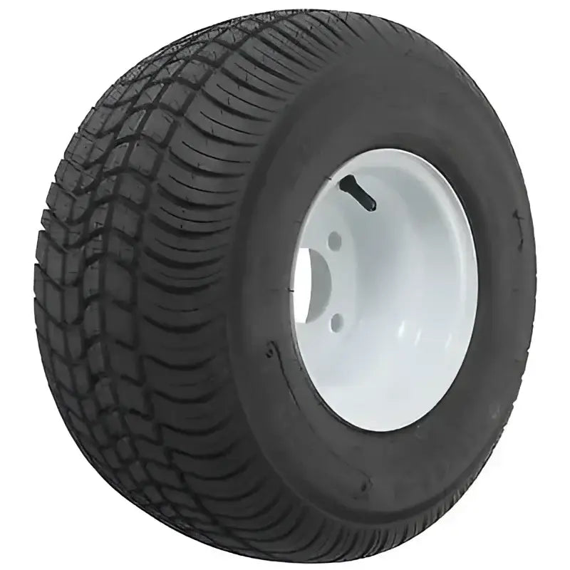 3H430 Americana 205/65-10 D Ply 5H Wht - Tire/ Wheel Assembly