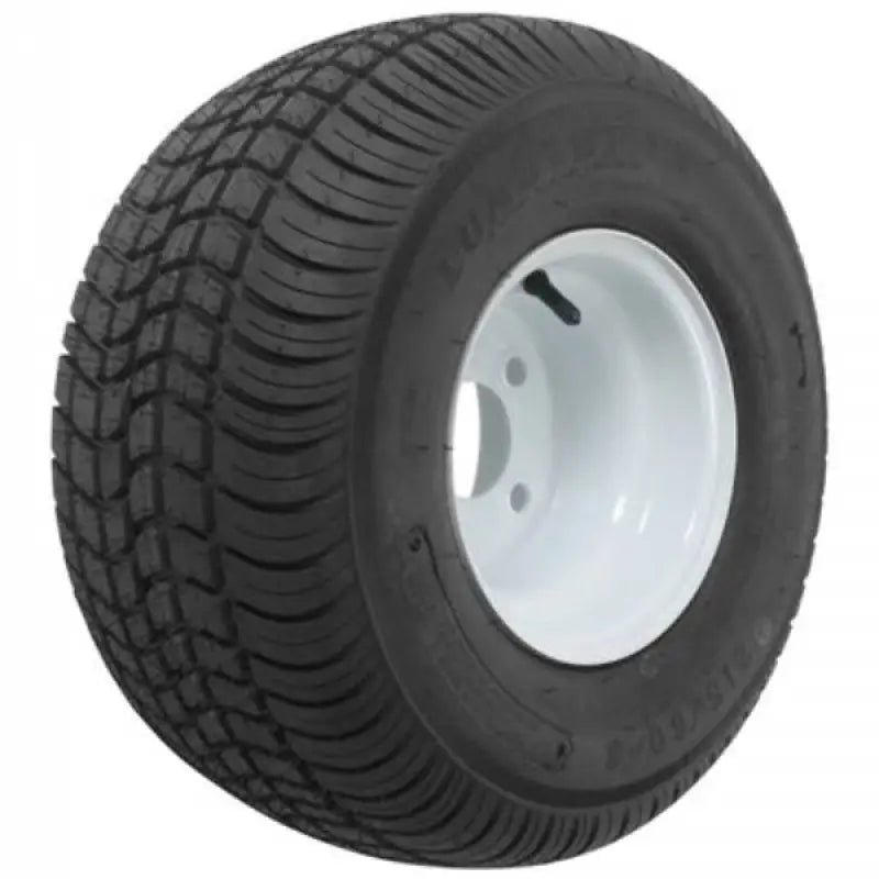 3H430 Americana 205/65-10 D Ply 5H Wht - Tire/ Wheel Assembly