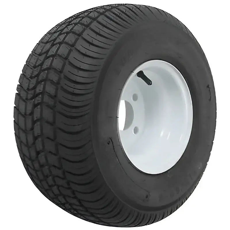 3H430 Americana 205/65-10 D Ply 5H Wht - Tire/ Wheel Assembly