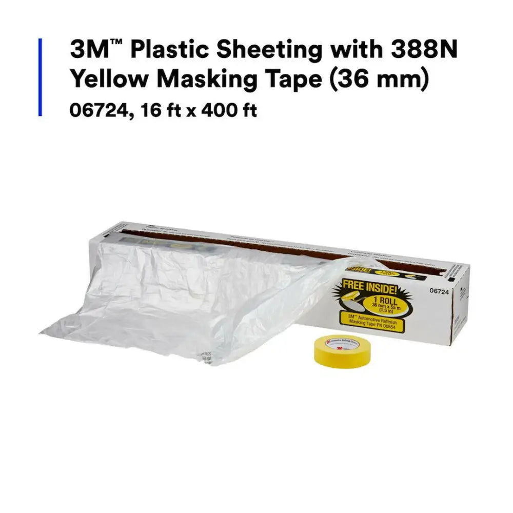 3M Center Printing Helps With Alignment Paint Spray Protection Cover 06724 - Part