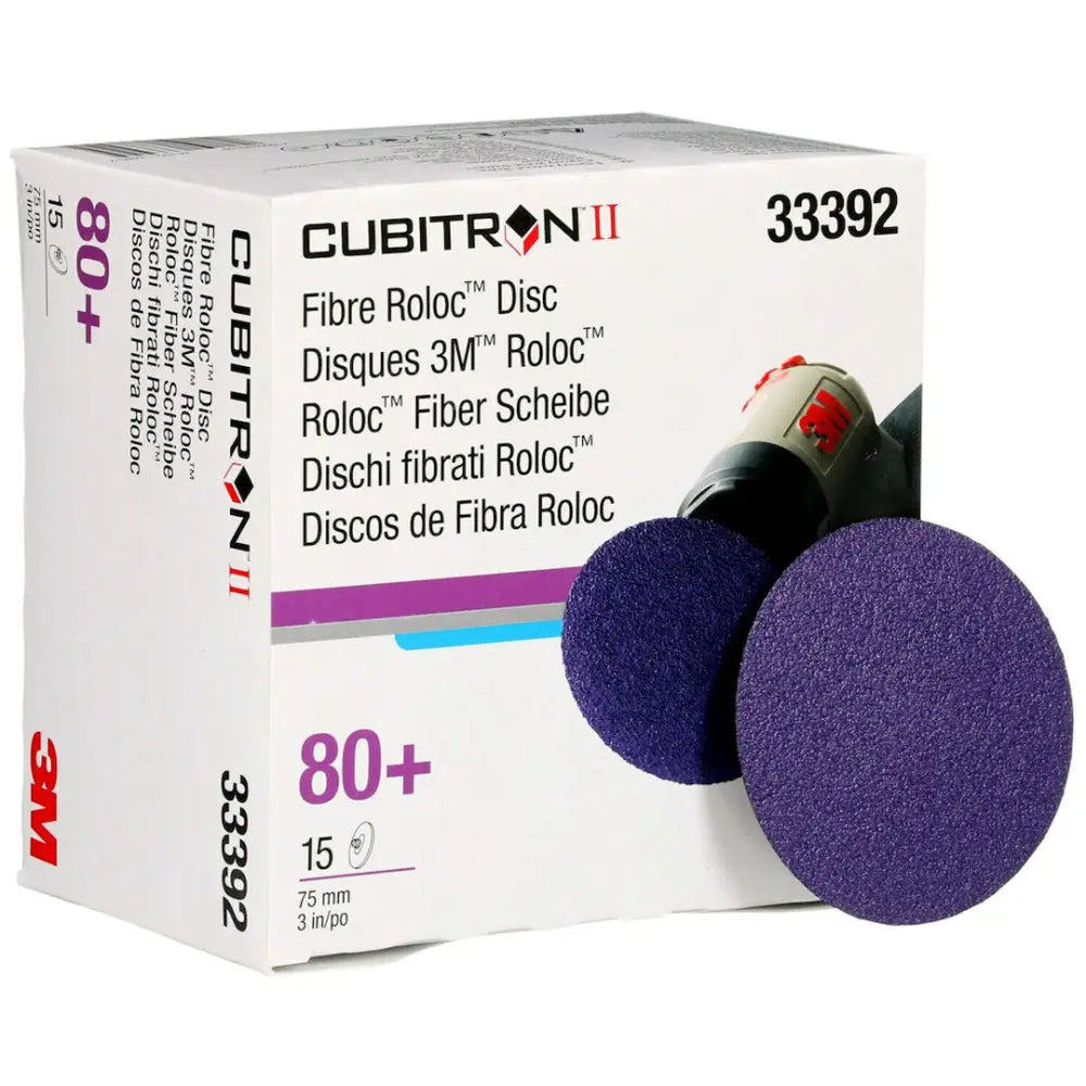 3M Time-Saving Quick Change Attachment Grinding Disc 33392 - Cubitron Roloc