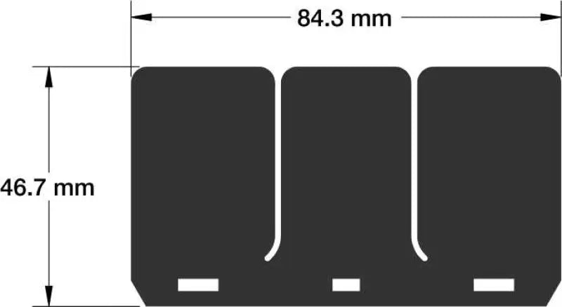 MOTO TASSINARI 3P873R-L Vf3 Replacement Petals 873r L