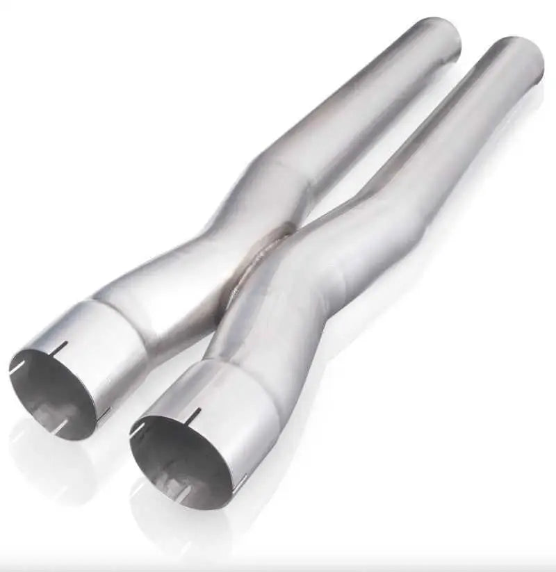 Stainless Works 3XP413SS Stainless Works 3in X-Pipe (Parallel) w/ 4.125in Center-to-Center - 3in ID Expanded Inlets
