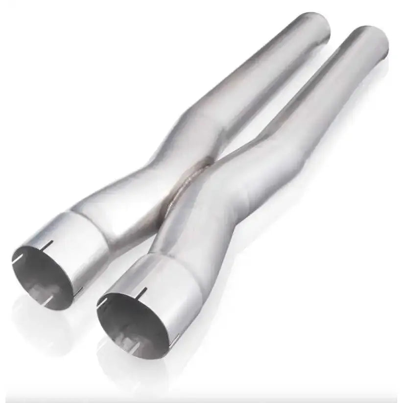 Stainless Works 3XP413SS Stainless Works 3in X-Pipe (Parallel) w/ 4.125in Center-to-Center - 3in ID Expanded Inlets