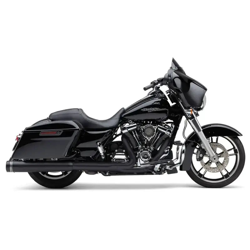 4.5" Groove Tip Slip On Black Flh/Flt 17 22 - COBRA