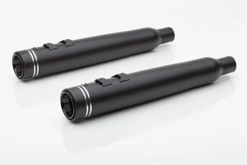 4.5" Groove Tip Slip On Black Flh/Flt 17 22 - COBRA