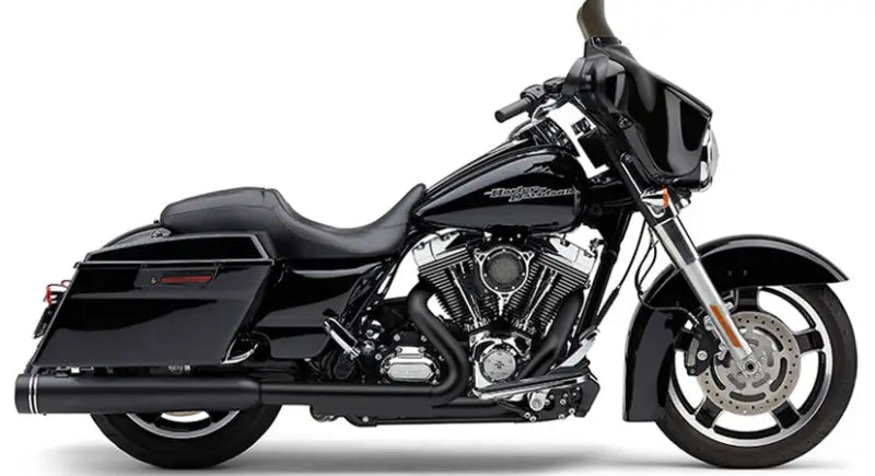 4.5" Groove Tip Slip On Black Flh/Flt 95 16 - COBRA