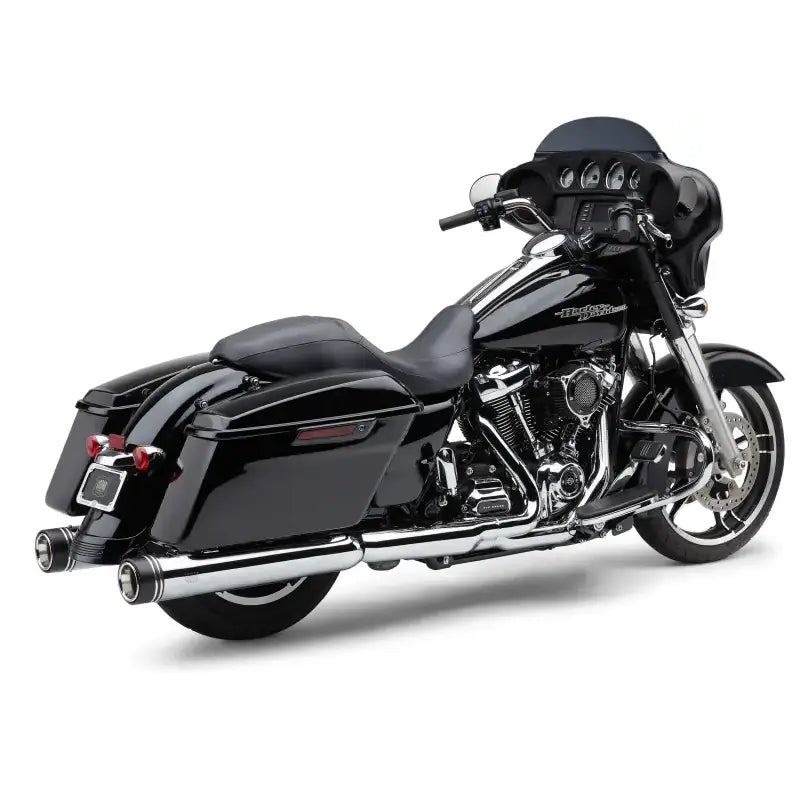 4.5" Groove Tip Slip On Chrome Flh/Flt 17 22 - COBRA