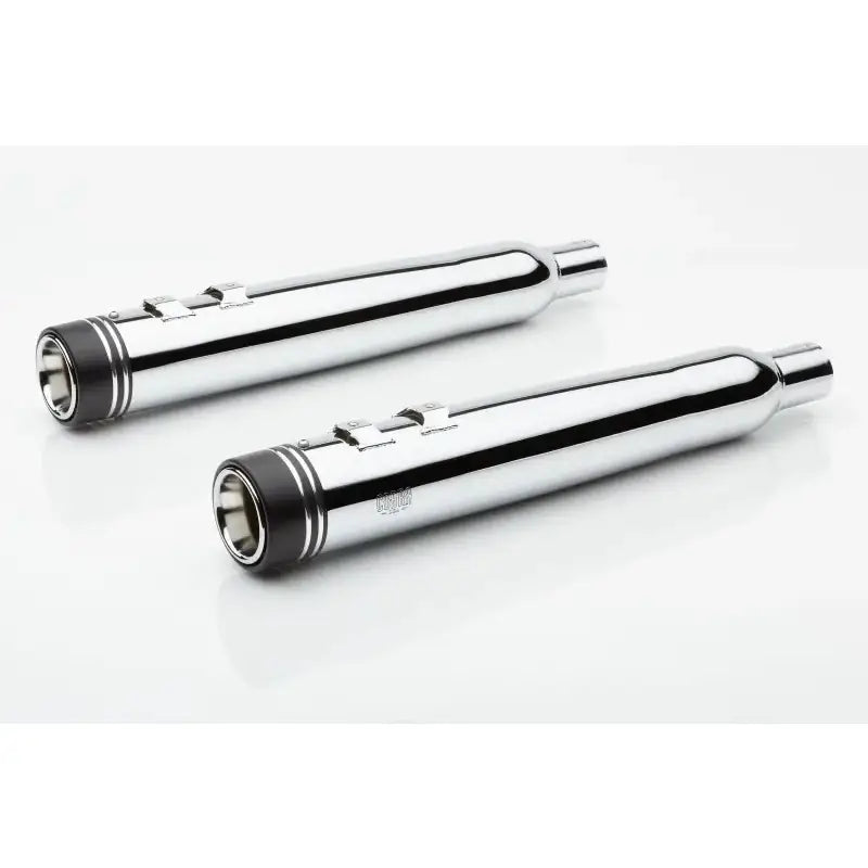 4.5" Groove Tip Slip On Chrome Flh/Flt 17 22 - COBRA