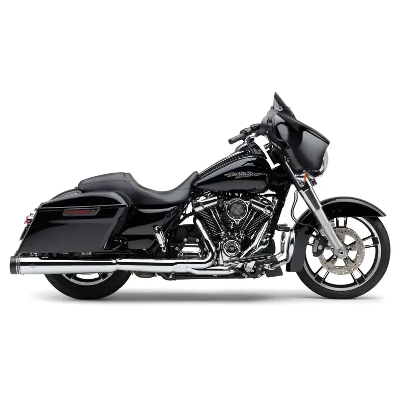 4.5" Groove Tip Slip On Chrome Flh/Flt 17 22 - COBRA