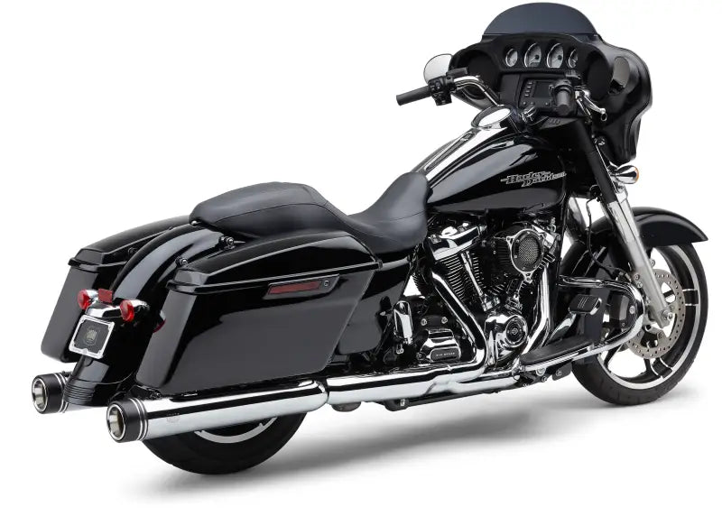 4.5" Groove Tip Slip On Chrome Flh/Flt 17 22 - COBRA