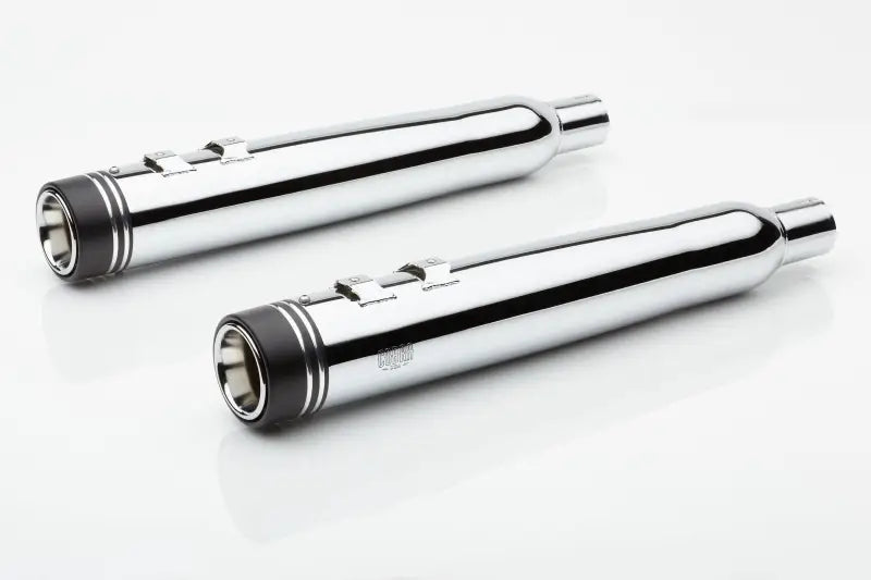 4.5" Groove Tip Slip On Chrome Flh/Flt 17 22 - COBRA