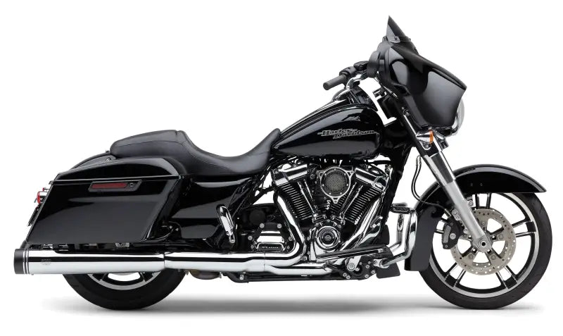 4.5" Groove Tip Slip On Chrome Flh/Flt 17 22 - COBRA