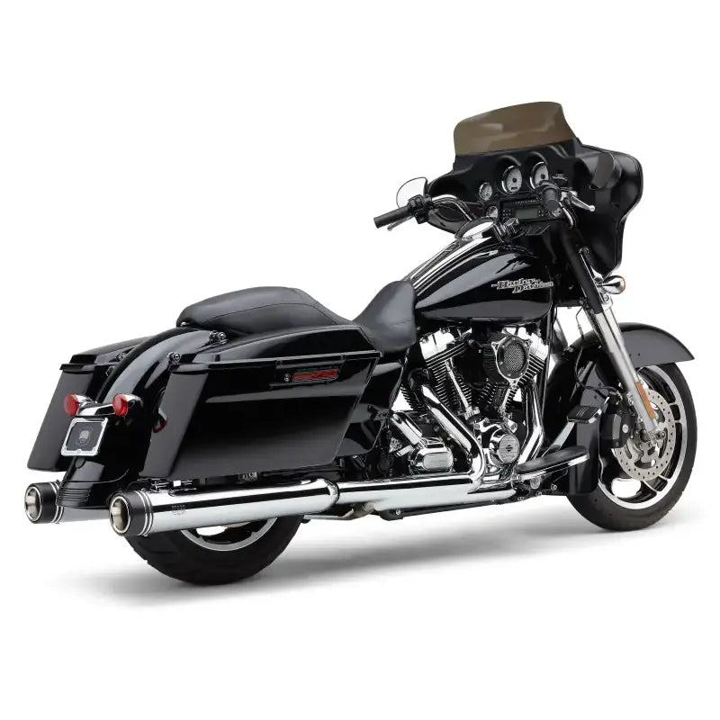 4.5" Groove Tip Slip On Chrome Flh/Flt 95 16
