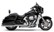 4.5" Powrflo Round Slip Ons Chrome Flh/Flt 17 22 - COBRA